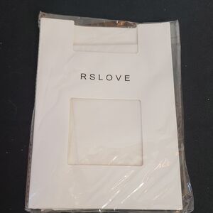 🤯3/$12 RSLOVE White Tights New One Size Fits Most
